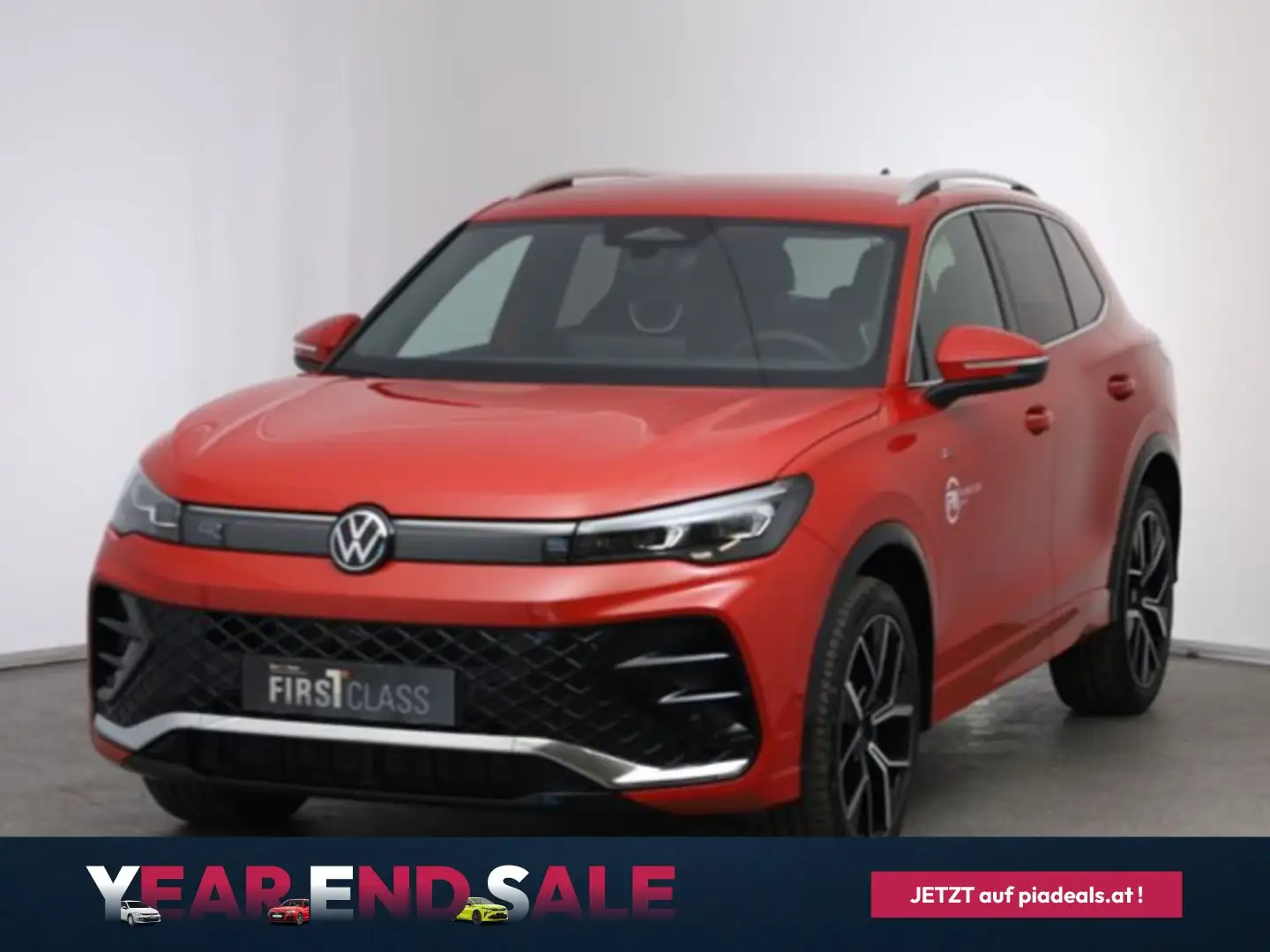 Volkswagen Tiguan R-Line TDI DSG Rot - 1