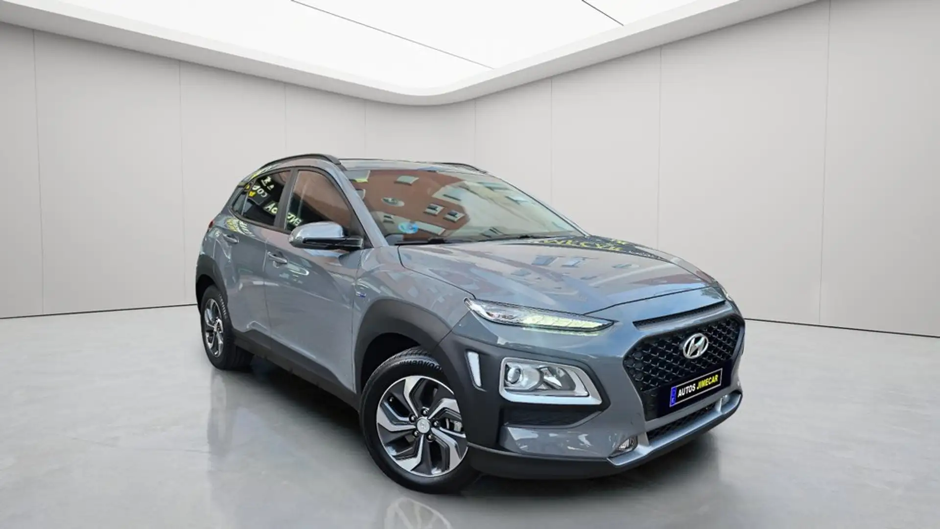 Hyundai KONA 1.6 GDI HEV Klass DT Gris - 2