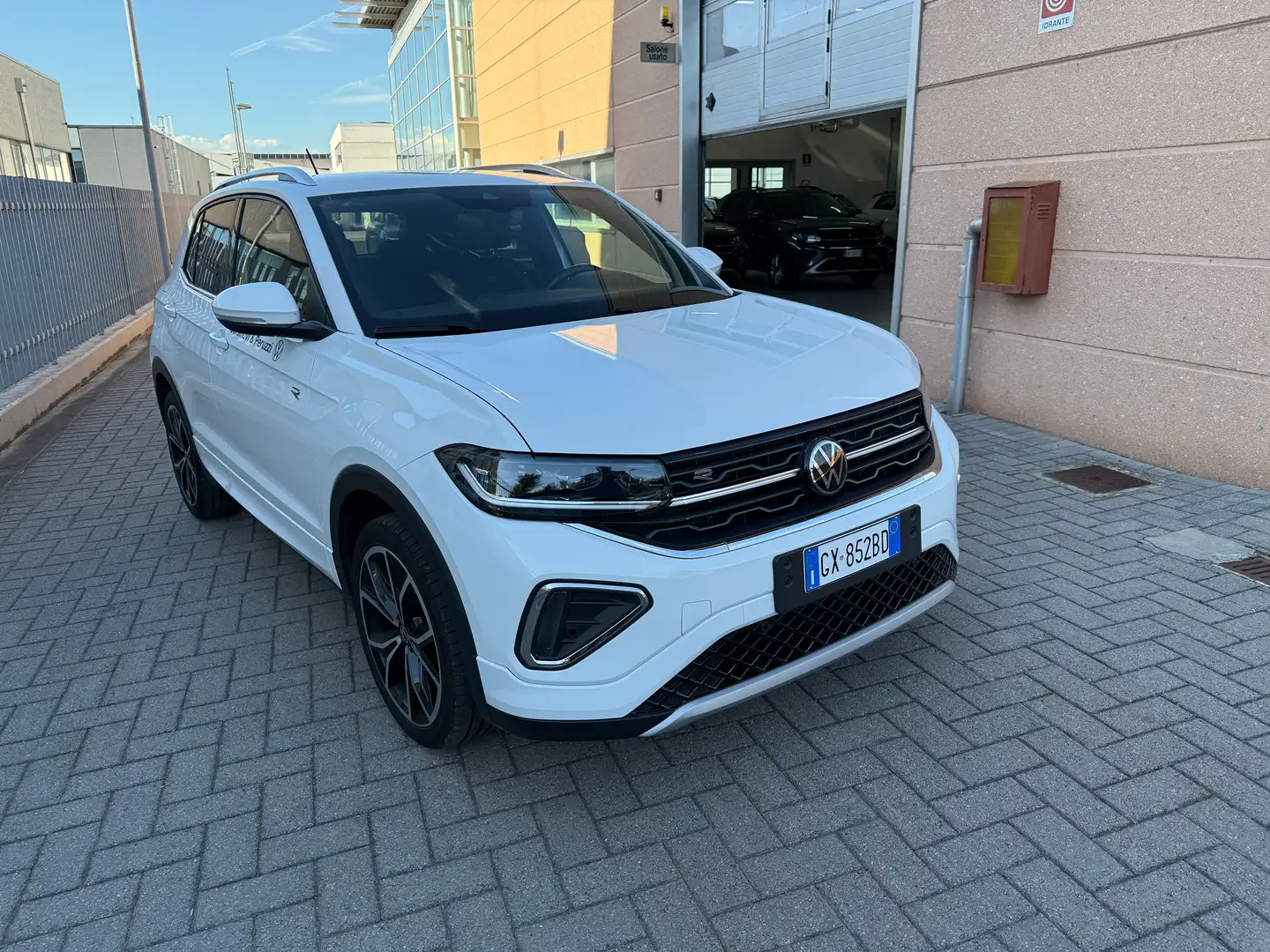 Volkswagen T-Cross T-Cross 2024 1.0 tsi R-Line 11.000 KM Blanc - 1