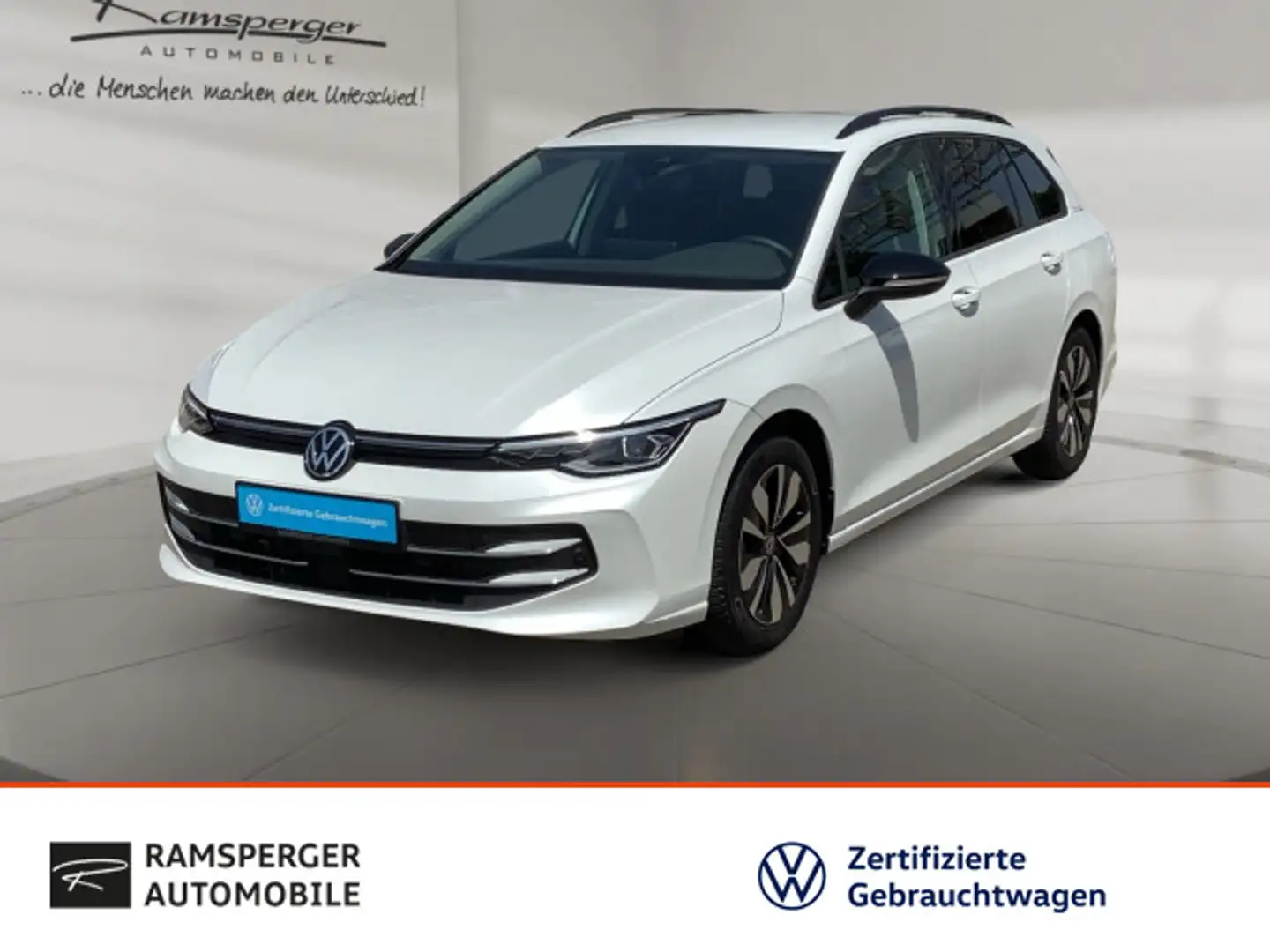 Volkswagen Golf Variant 2.0 TDI DSG Goal AHK ACC Matrix Nav Bianco - 1