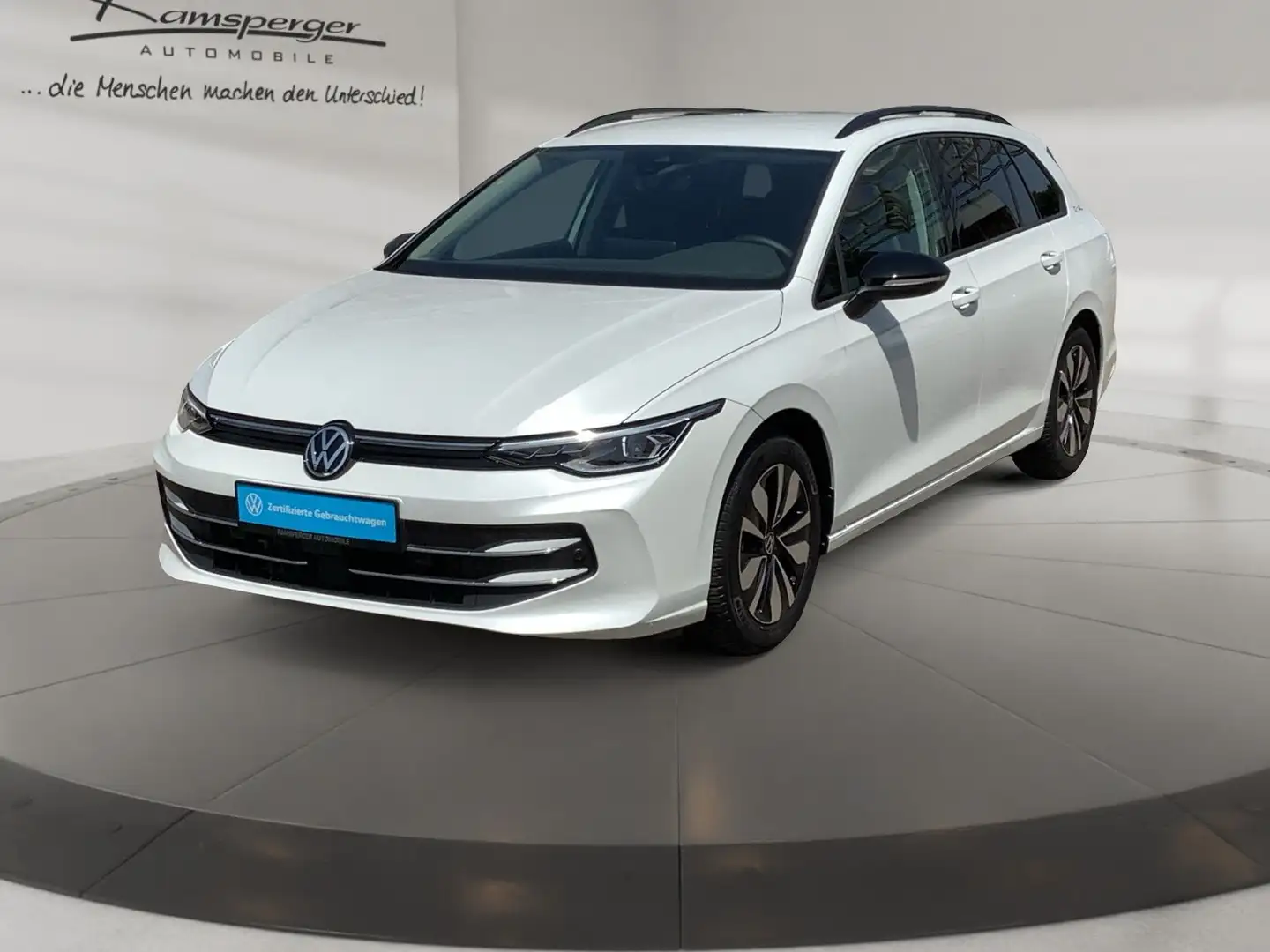 Volkswagen Golf Variant 2.0 TDI DSG Goal AHK ACC Matrix Nav Bianco - 2