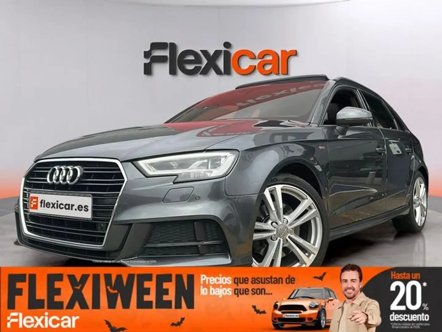 Audi A3 Sportback 35TDI S line S tronic Gris - 1
