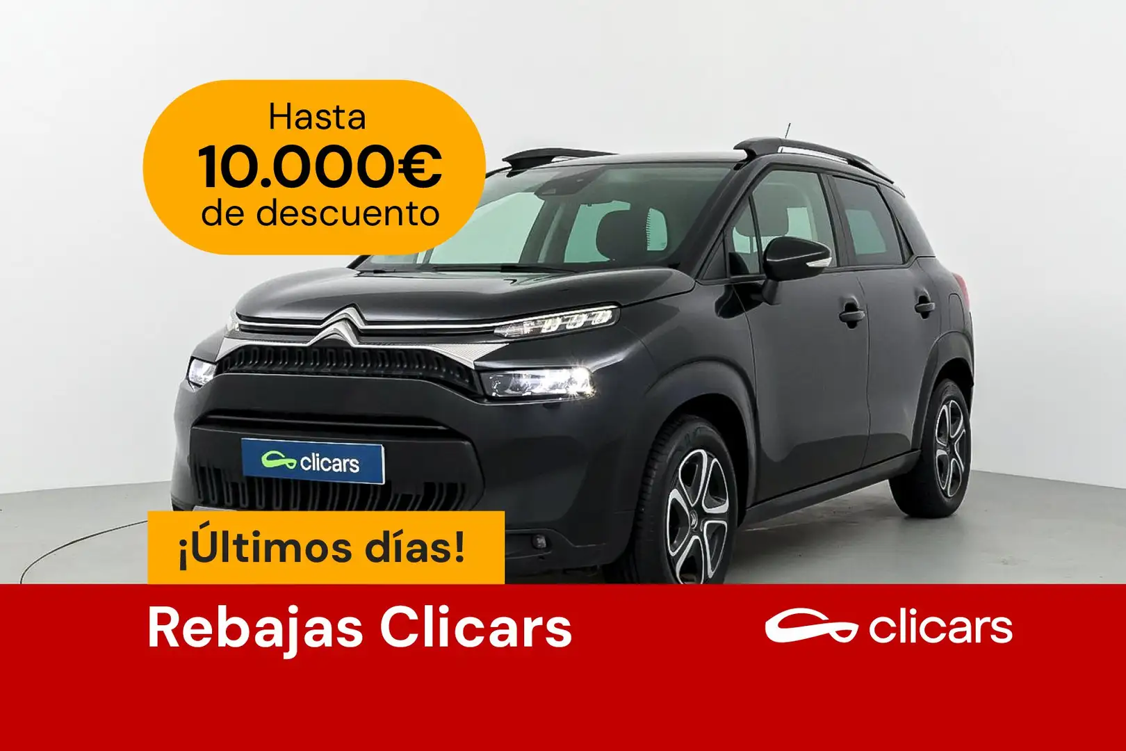 Citroen C3 Aircross BlueHDi S&S Feel Pack 110 Zwart - 1