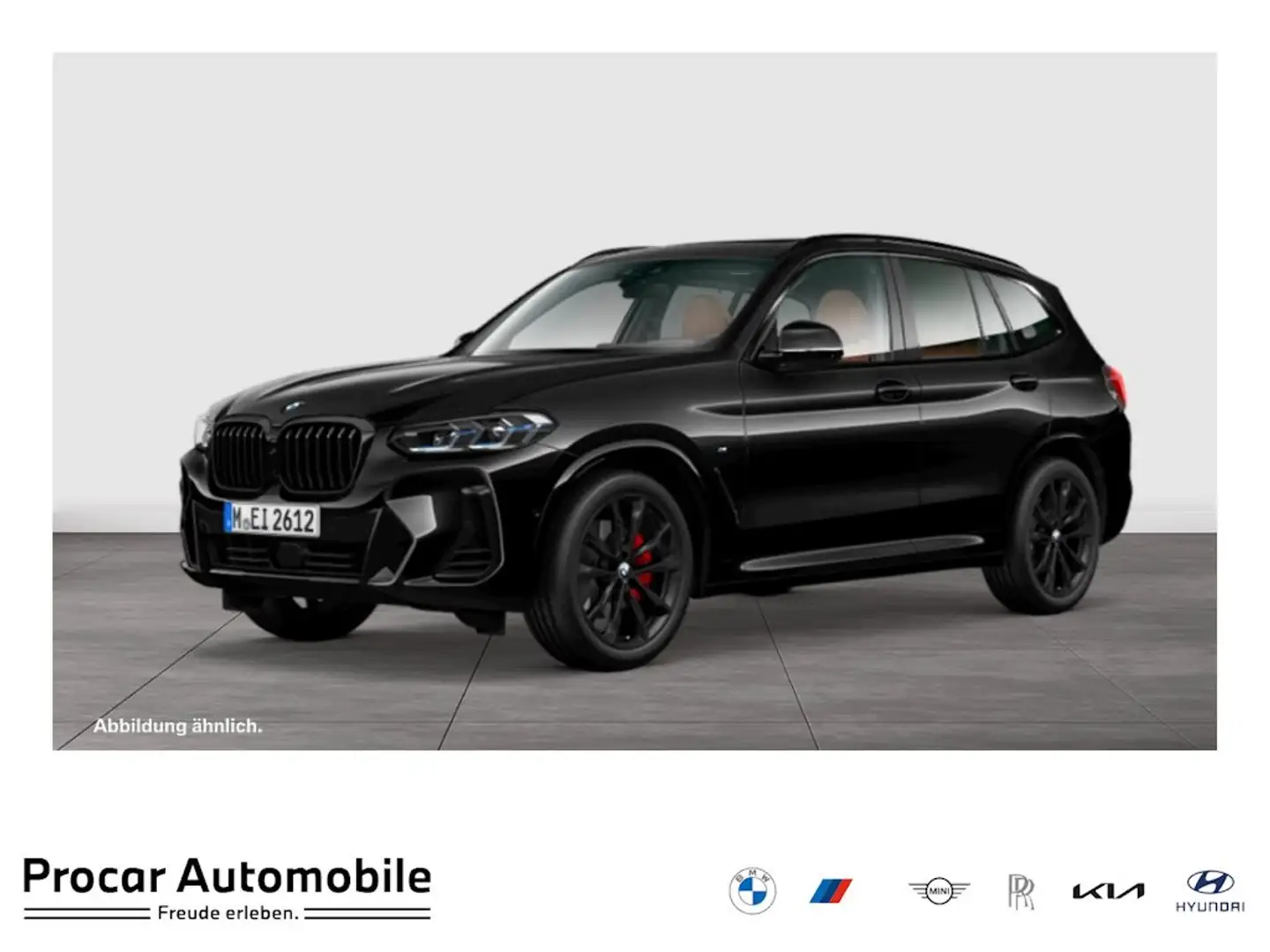BMW X3 xDrive30i M Sport HUD PANO ACC RFK NAVI LED Schwarz - 1
