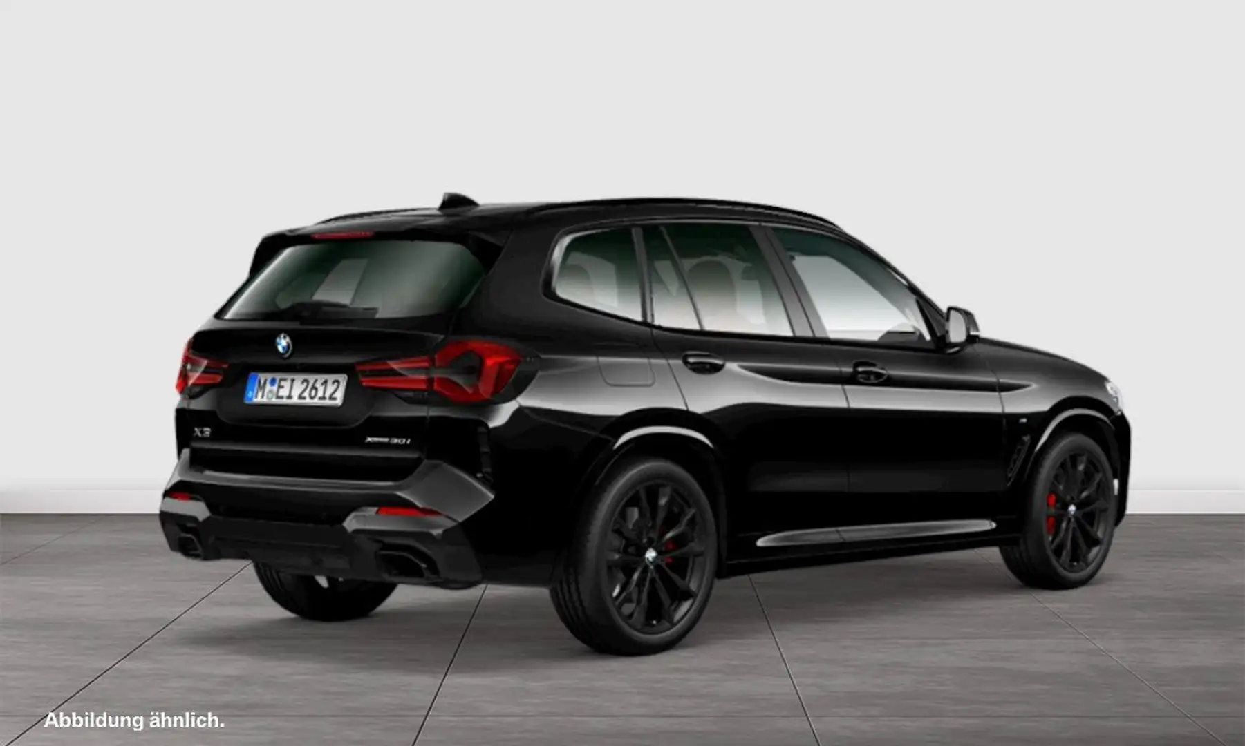 BMW X3 xDrive30i M Sport HUD PANO ACC RFK NAVI LED Schwarz - 2