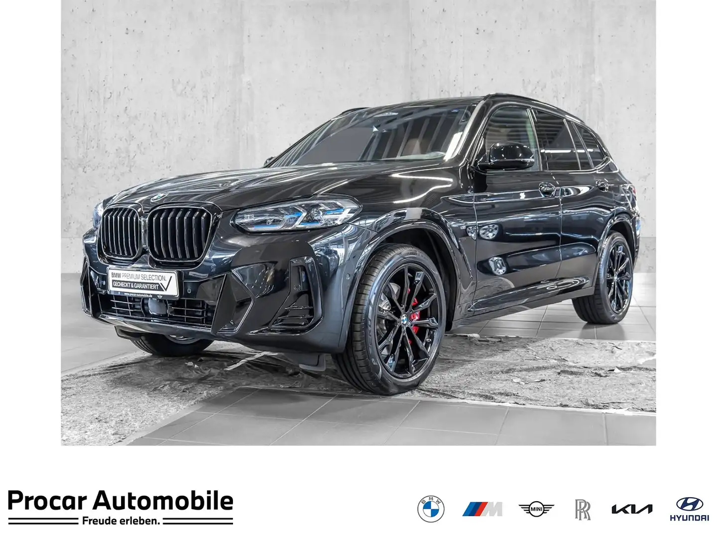 BMW X3 xDrive30i M Sport HUD PANO ACC RFK NAVI LED Schwarz - 1