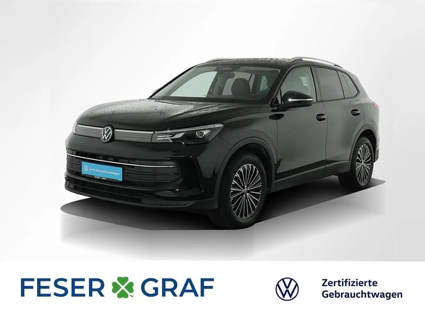 Volkswagen Tiguan Life 2.0 TDI DSG Navi AHK LED AreaView Nero - 1