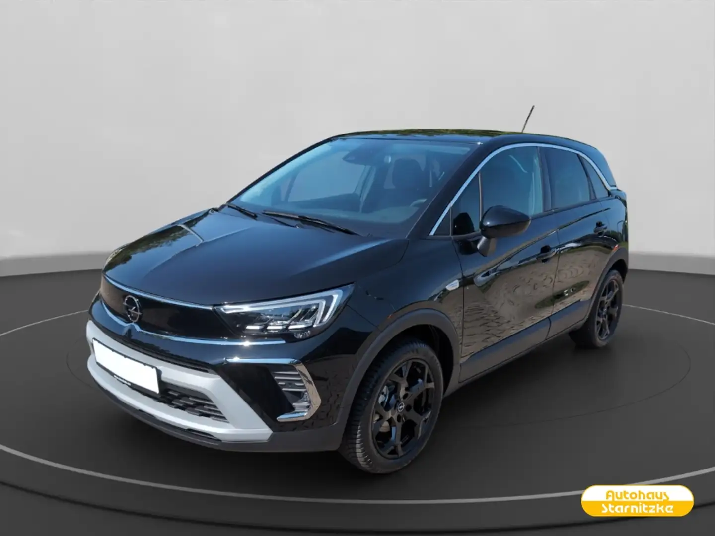 Opel Crossland ELEGANCE 1.2 Turbo, (81KW) + NAVI+PDC+LED+R-KAMERA Schwarz - 1