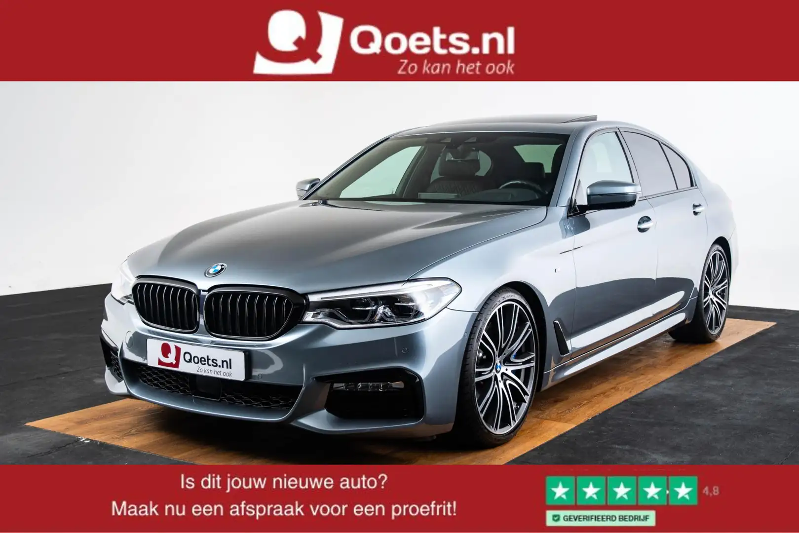 BMW 540 5-serie 540i High Executive M-sport pakket - Schui Gris - 1