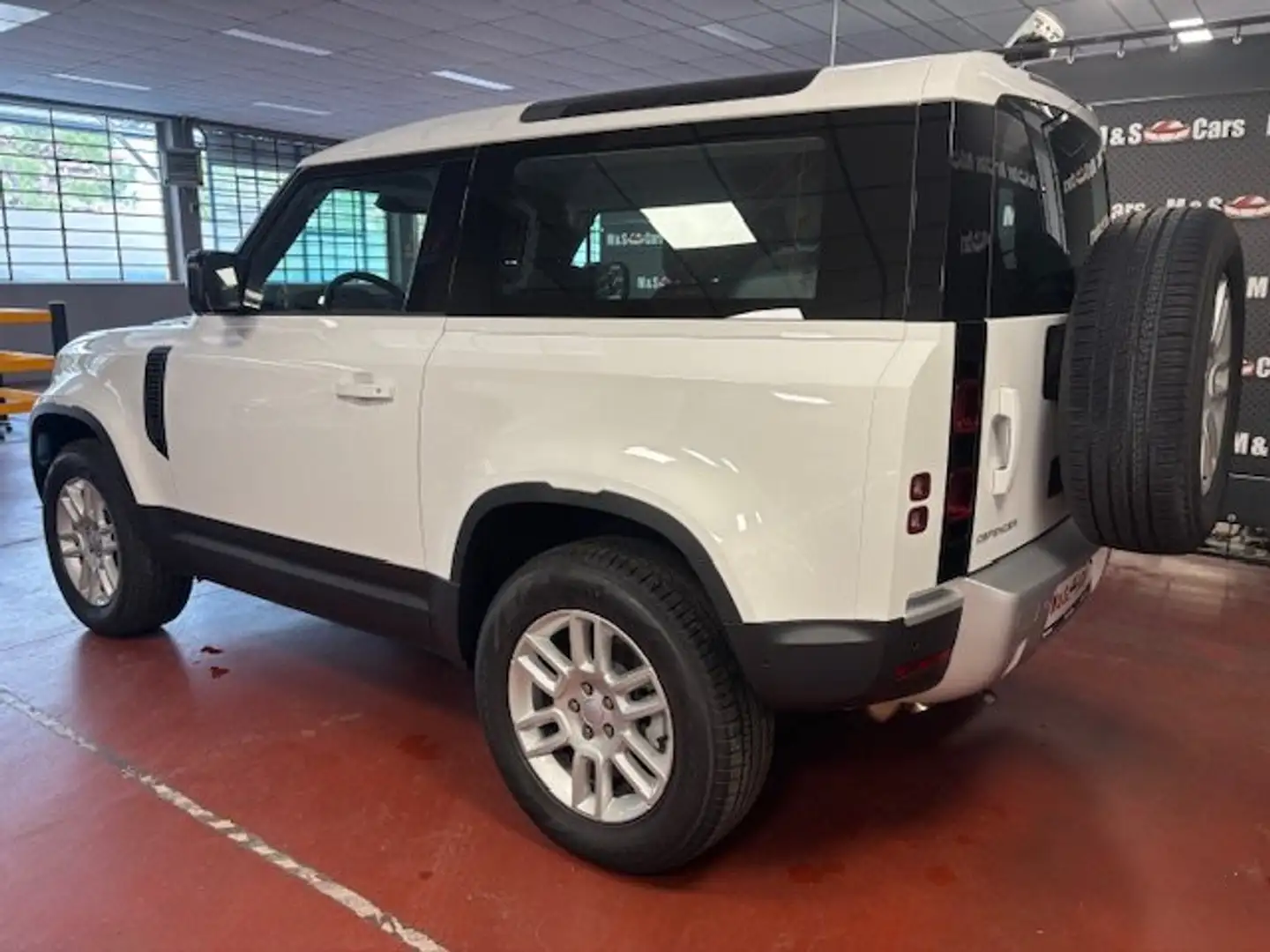 Land Rover Defender 90 3.0d i6 mhev S awd 200cv auto-4.623 KM CERTIF. Blanc - 2