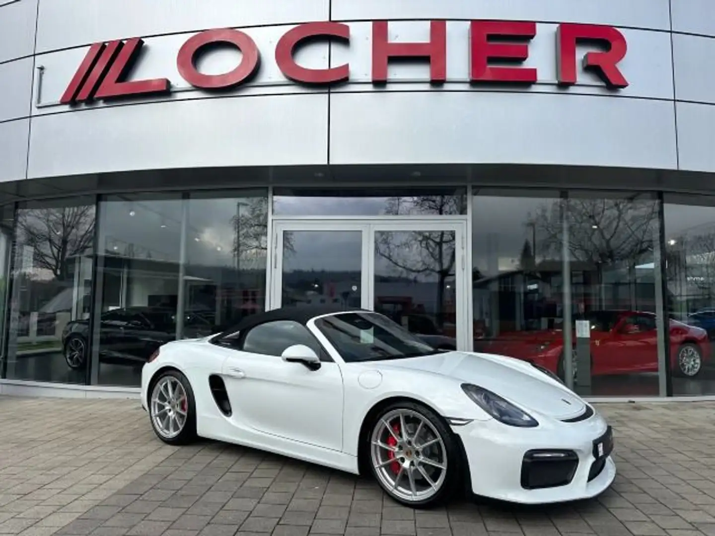 Porsche Boxster 981 Boxster Spyder 3.8 LED PCM Bose Weiß - 1