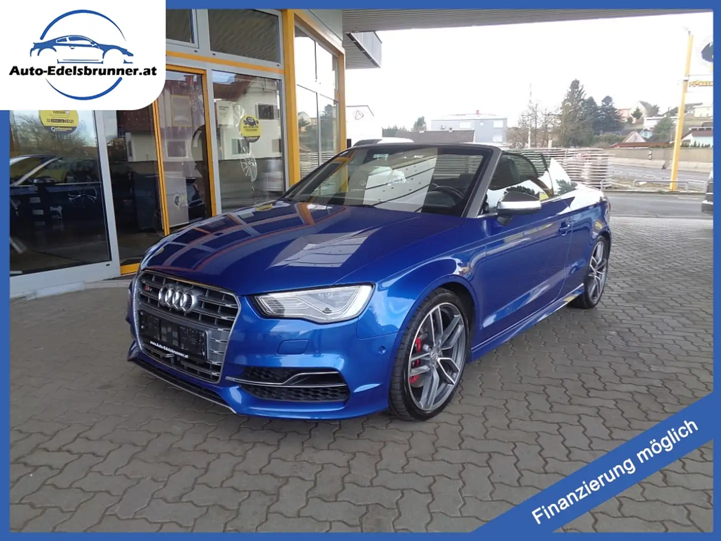 Audi S3 Cabriolet Quattro 2,0 TFSI S-tronic**ACC*B&O** Blauw - 1