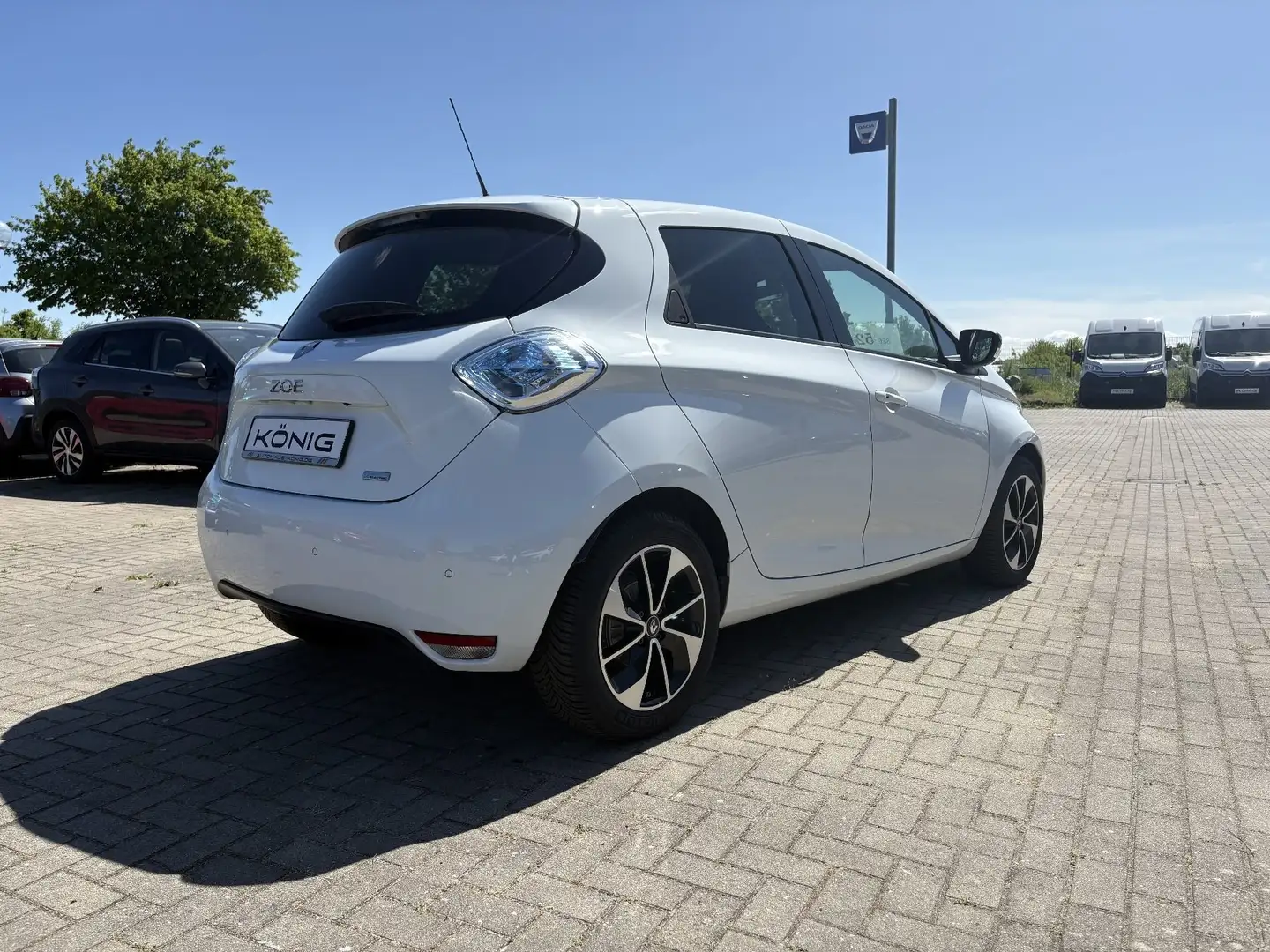 Renault ZOE Intens Automatik Klimaauto PDC Navi Weiß - 2