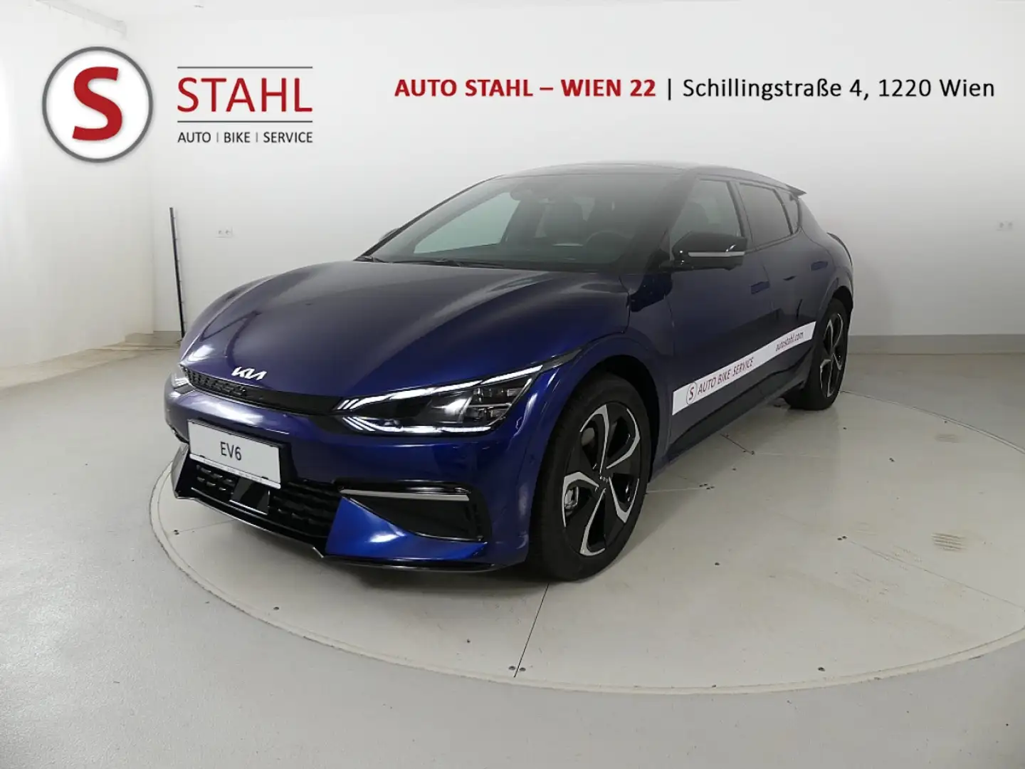 Kia EV6 RWD GT-Line Premium Aut. | Stahl Wien 22 Blau - 1