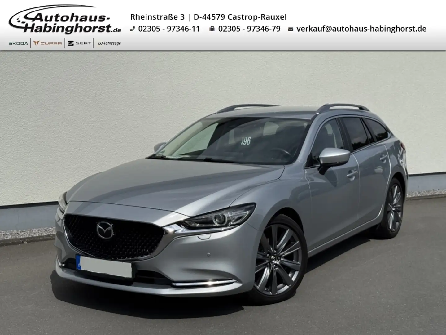Mazda 6 Kombi 2.0 SKYACTIV-G 165 Exclusive-Line LED PDC Na Silber - 1