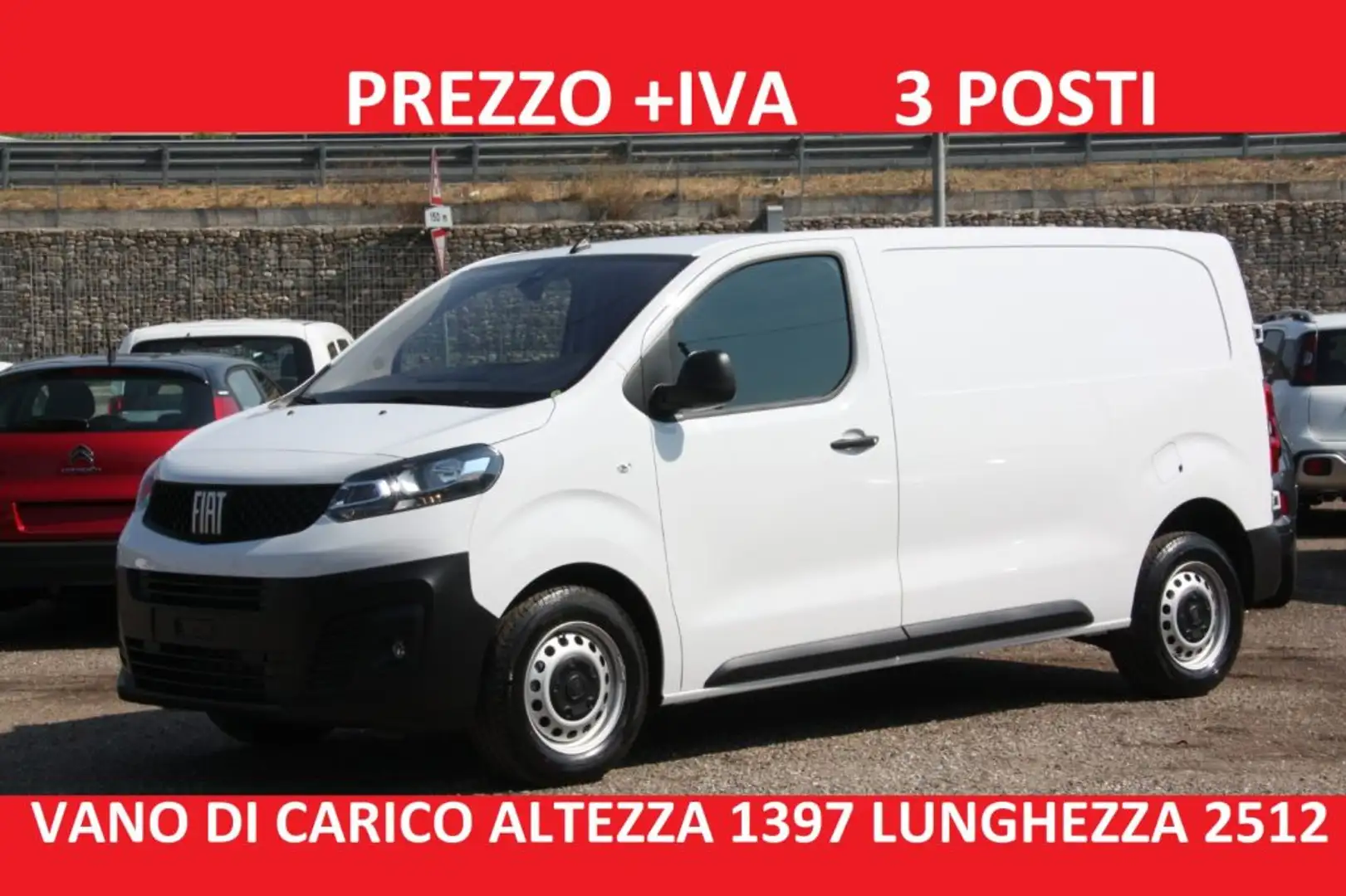 Fiat Scudo 1.5 BlueHDi 120CV PM-TN L2H1 Furgon Business NUOVO Bianco - 1