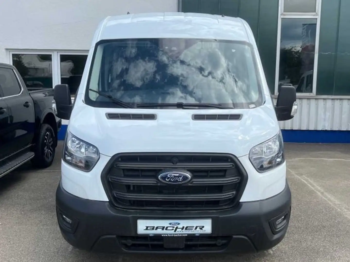Ford Transit DOKA 350L3 TREND KLIMA AHK Temp PDCv+h 7-Sitzer Weiß - 2