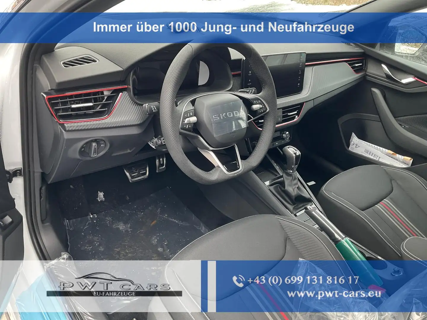 Skoda Kamiq Monte Carlo 1.5 TSI DSG Carlo, Matrix, AHK, 18-... Weiß - 1