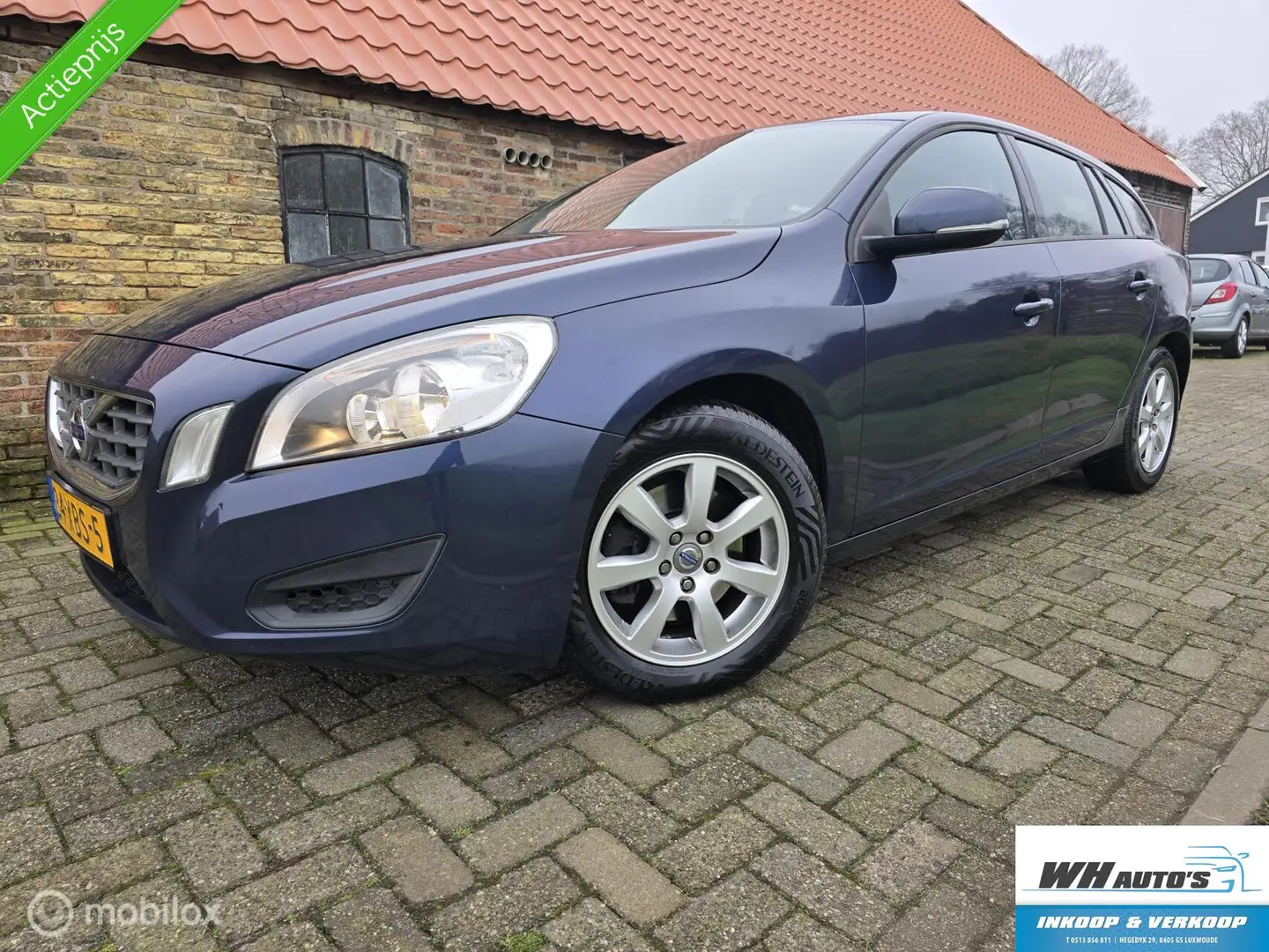 Volvo V60 1.6 T3 Kinetic Automaat! Bleu - 1