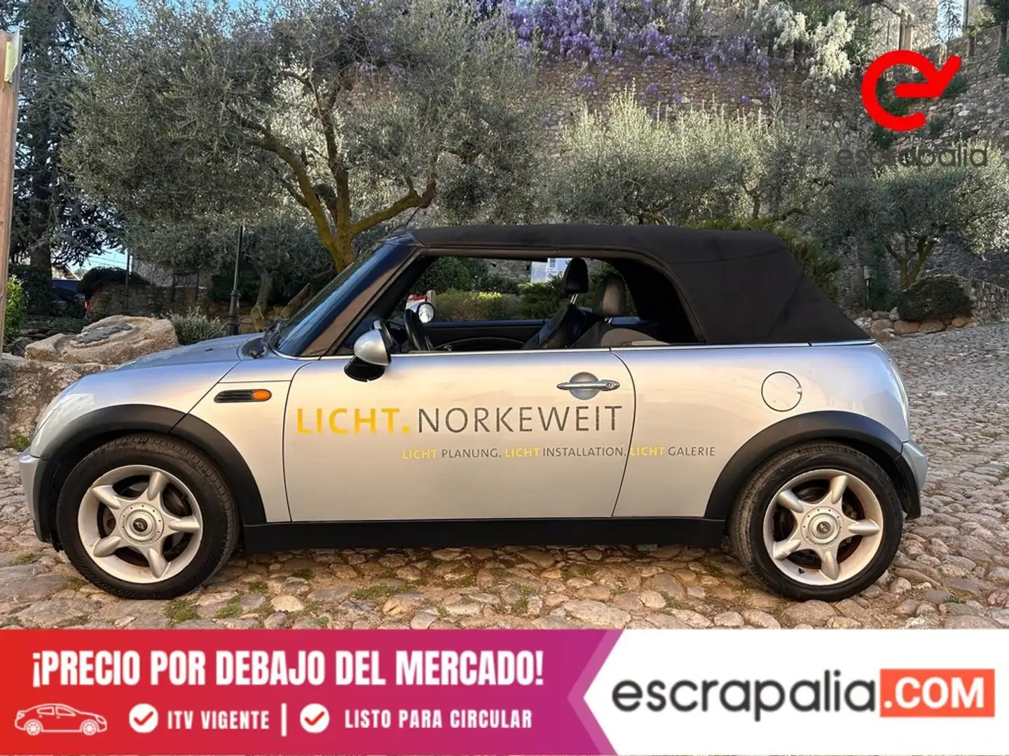 MINI Cooper Cabrio Gris - 1
