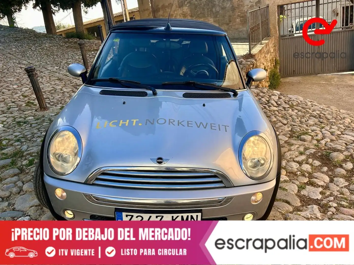 MINI Cooper Cabrio Gris - 2