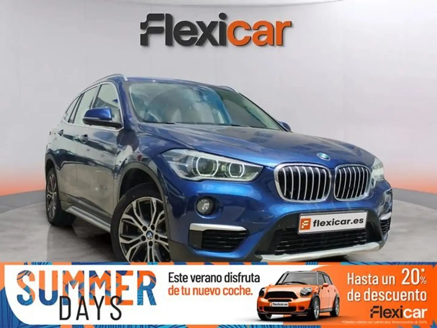 BMW X1 sDrive 18d Azul - 1