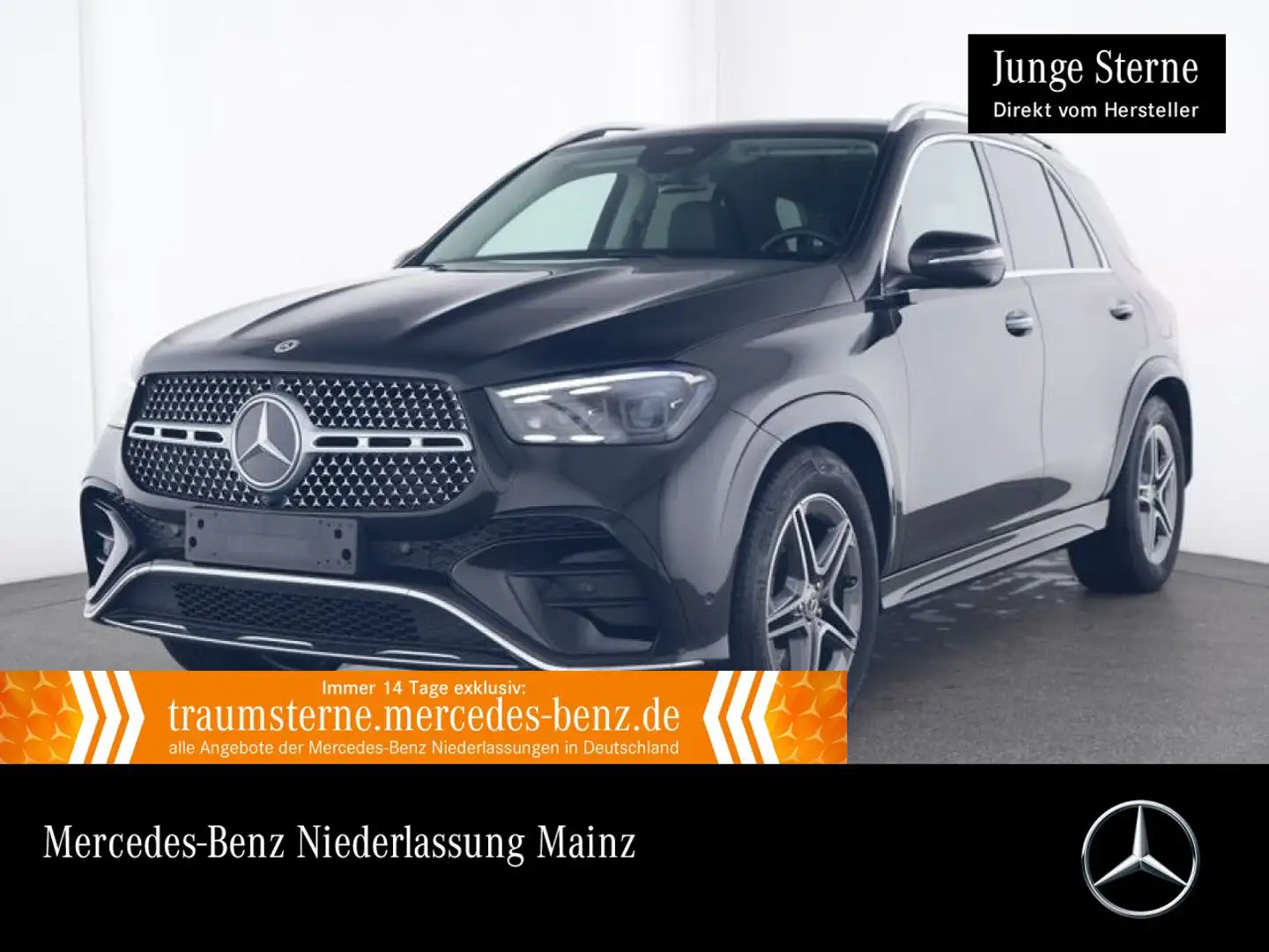 Mercedes-Benz GLE 400 e 4M AMG+PANO+360+AHK+MULTIBEAM+20"+HUD+9G Schwarz - 1