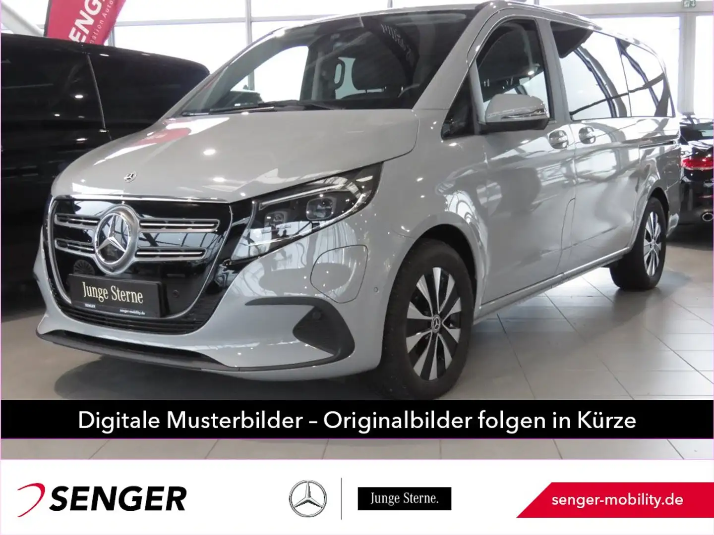 Mercedes-Benz EQV 300 lang MBUX LED Distr. Kamera Navi LEDER Grau - 1