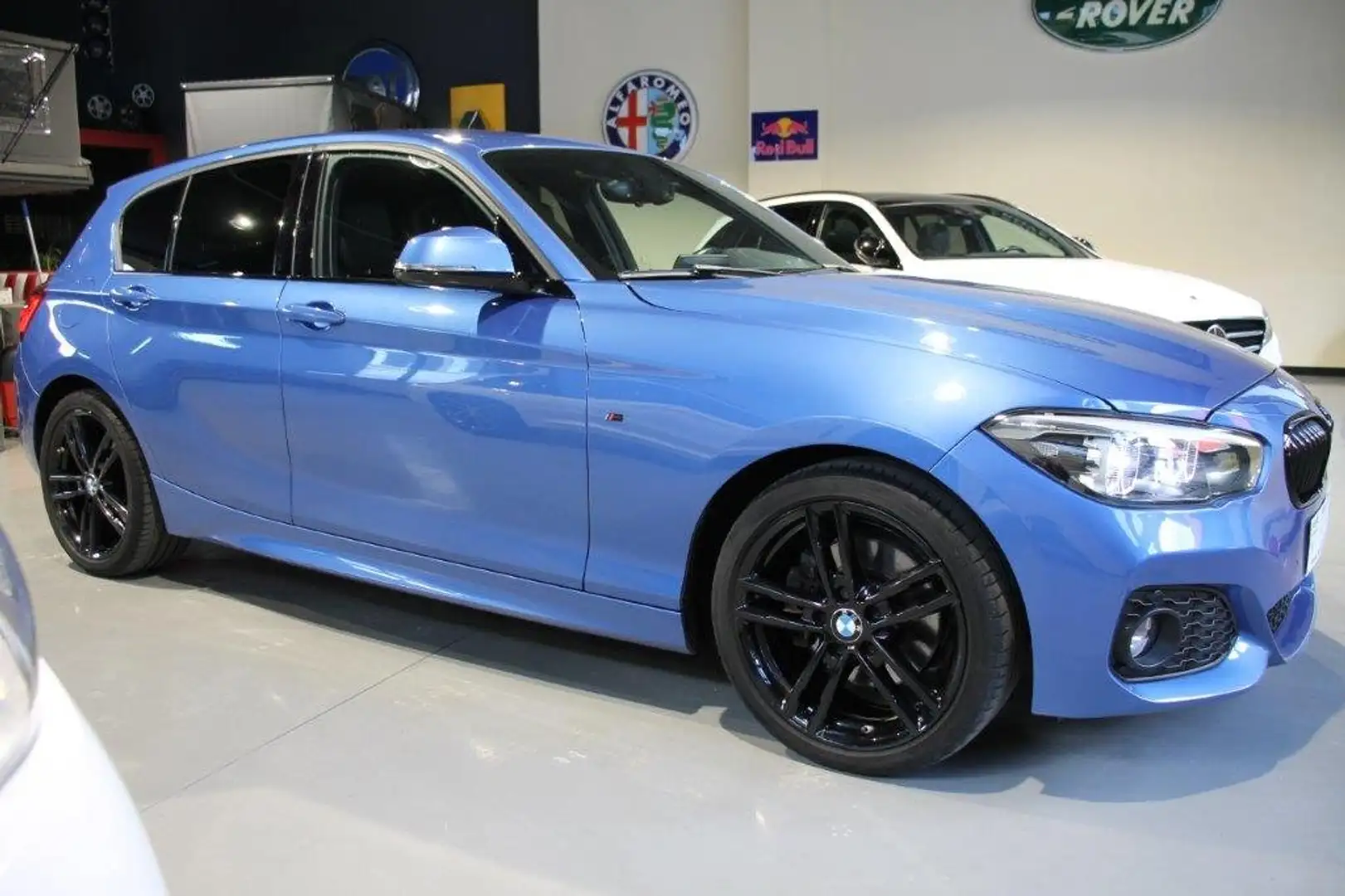BMW 125 125i M Sport 224cv 5p auto TAGLIANDATA uff BMW Albastru - 2