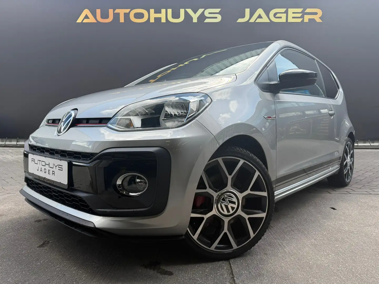 Volkswagen up! 1.0 TSI GTI|Beats|Zwartdakje| Grau - 1