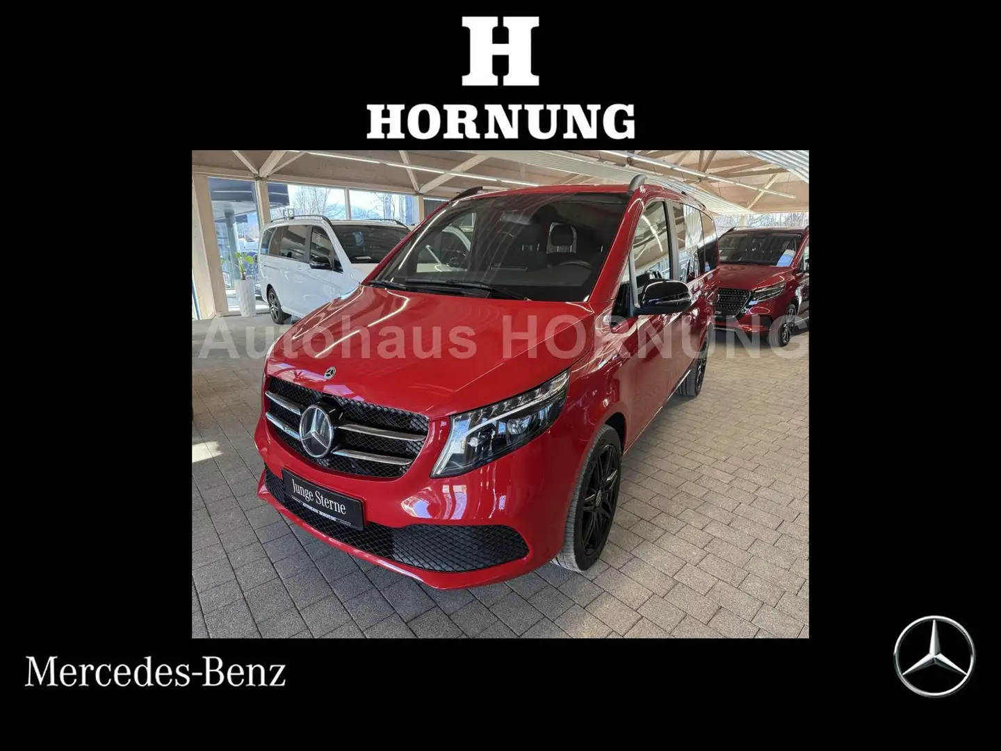 Mercedes-Benz V 300 V 300 d 4M*EDITION*STHZG*AMG*AHK2.5*BURMESTER  LED Červená - 1