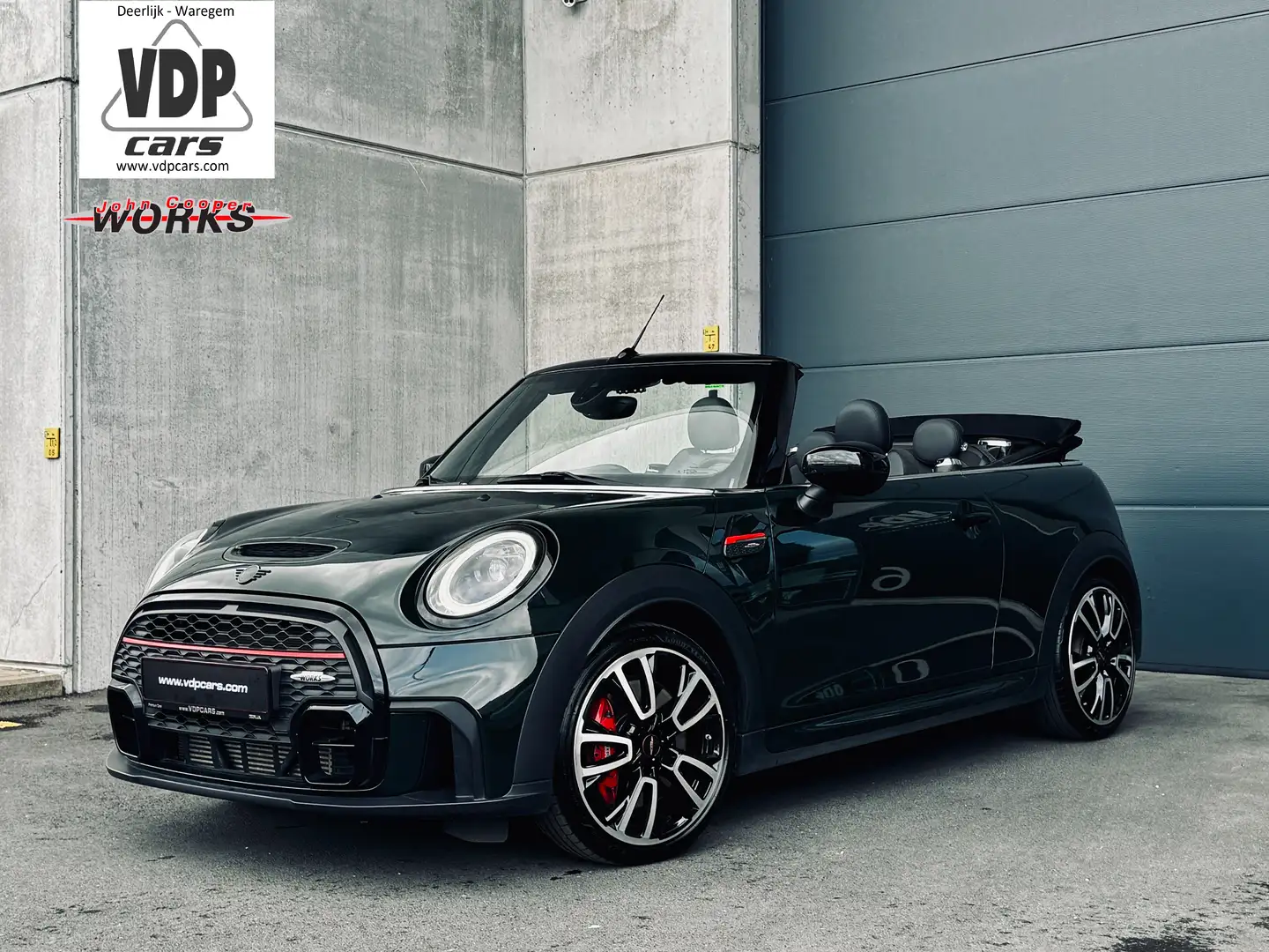 MINI John Cooper Works Cabrio JCW ADAPTIVE SUSPENSION - LED - SHADOW PACK - Vert - 1