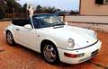 Porsche 964 911 Carrera 2 Cabriolet ASI targa ROMA Blanc - thumbnail 16