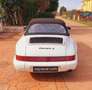 Porsche 964 911 Carrera 2 Cabriolet ASI targa ROMA Blanc - thumbnail 3