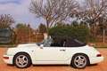 Porsche 964 911 Carrera 2 Cabriolet ASI targa ROMA Blanc - thumbnail 24