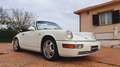 Porsche 964 911 Carrera 2 Cabriolet ASI targa ROMA Blanc - thumbnail 14
