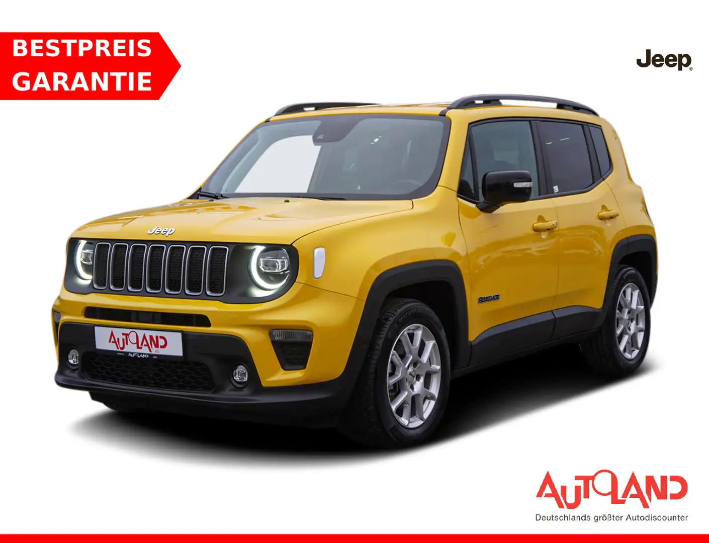 Jeep Renegade 1.5 M-Hybrid Longitude LED ACC Leder Galben - 1