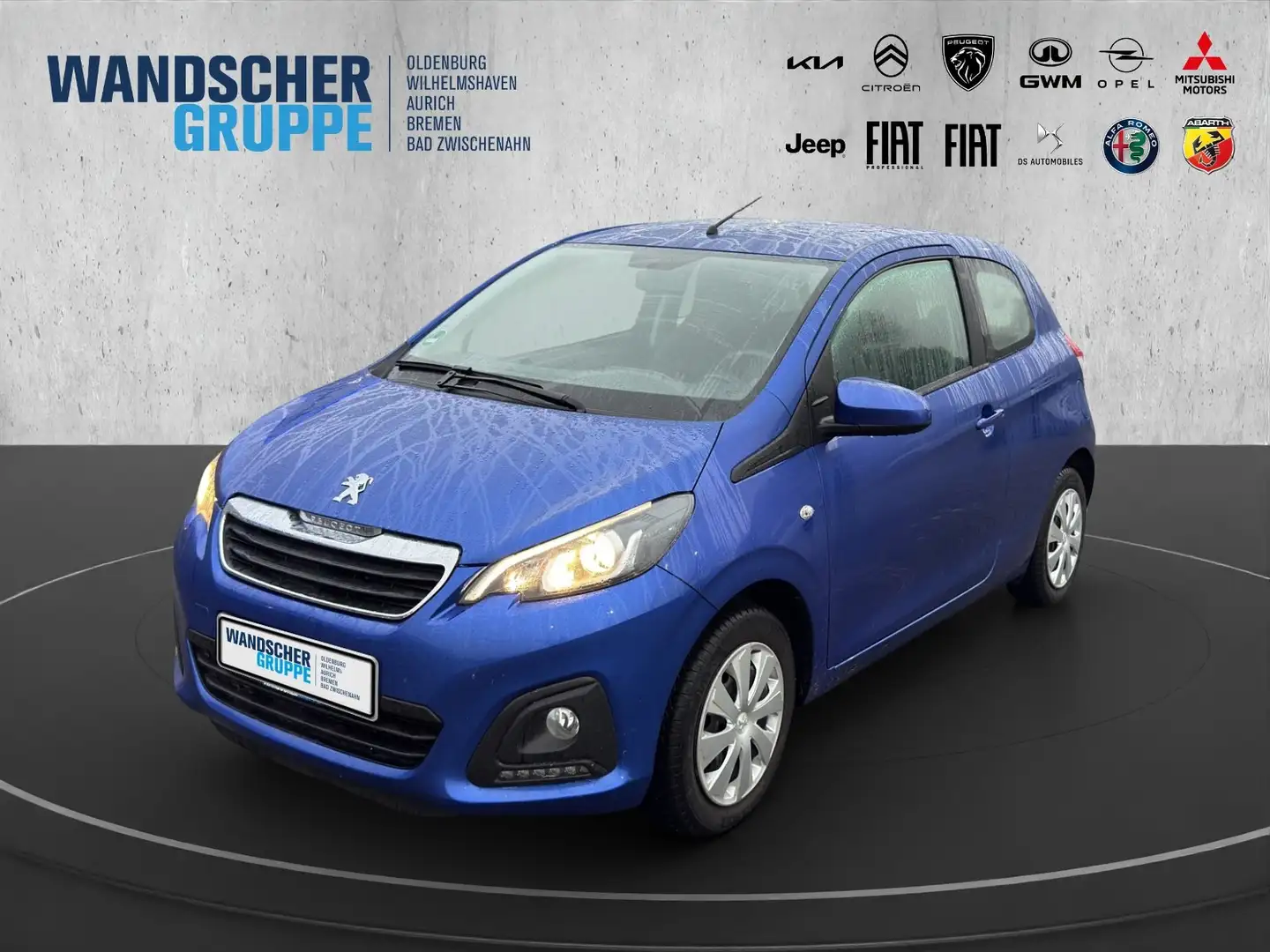 Peugeot 108 1.0 VTi Active Klimaanlage+Z.V.+Metallic+ Blau - 1