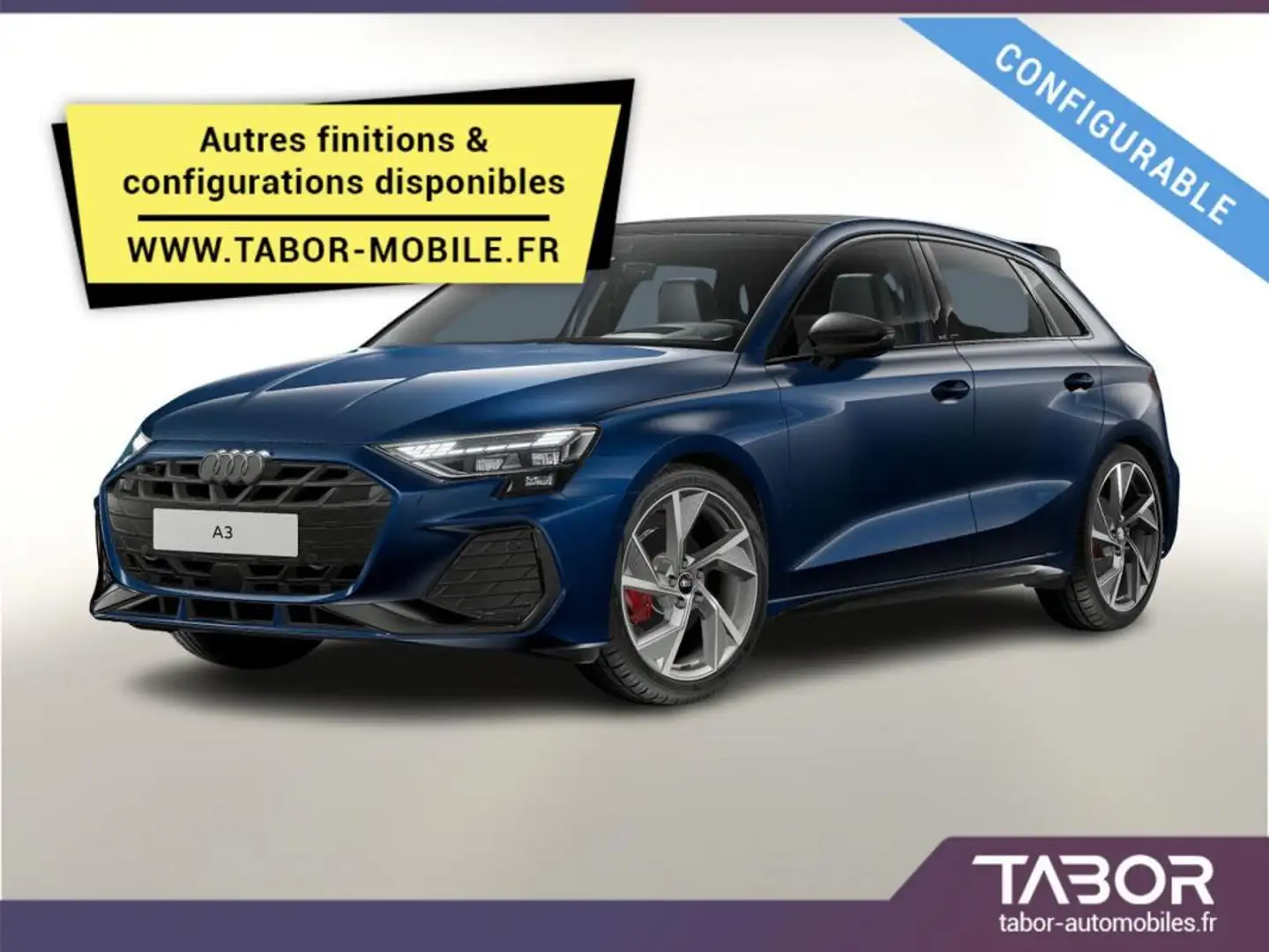 Audi A3 TFSI 150 S line S tronic LED Blanc - 1