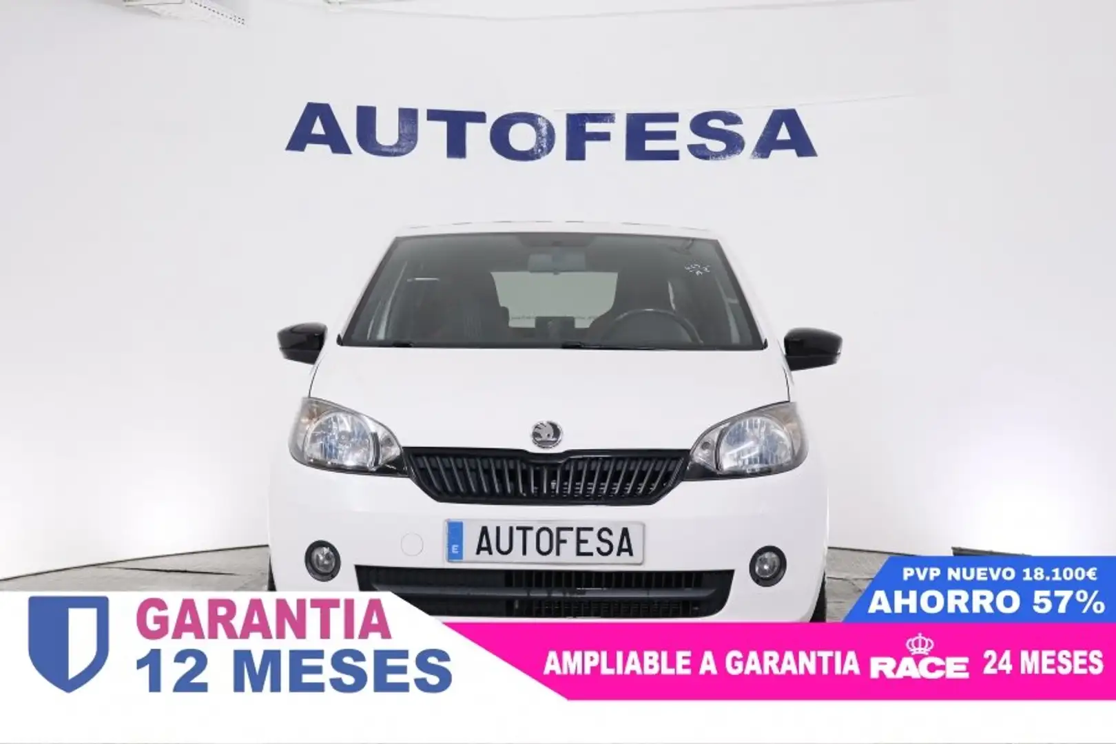 Skoda Citigo 1.0 75CV MONTE CARLO 5P # PARKTRONIC Blanco - 2