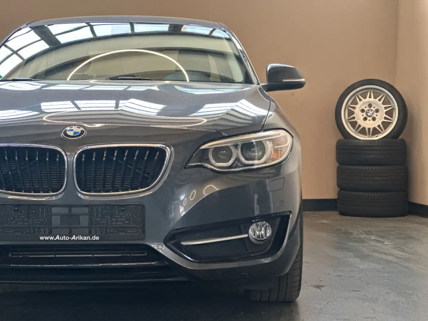 BMW 220 2 Coupe 220 d xDrive Sport Line 42000km Org. Gri - 2