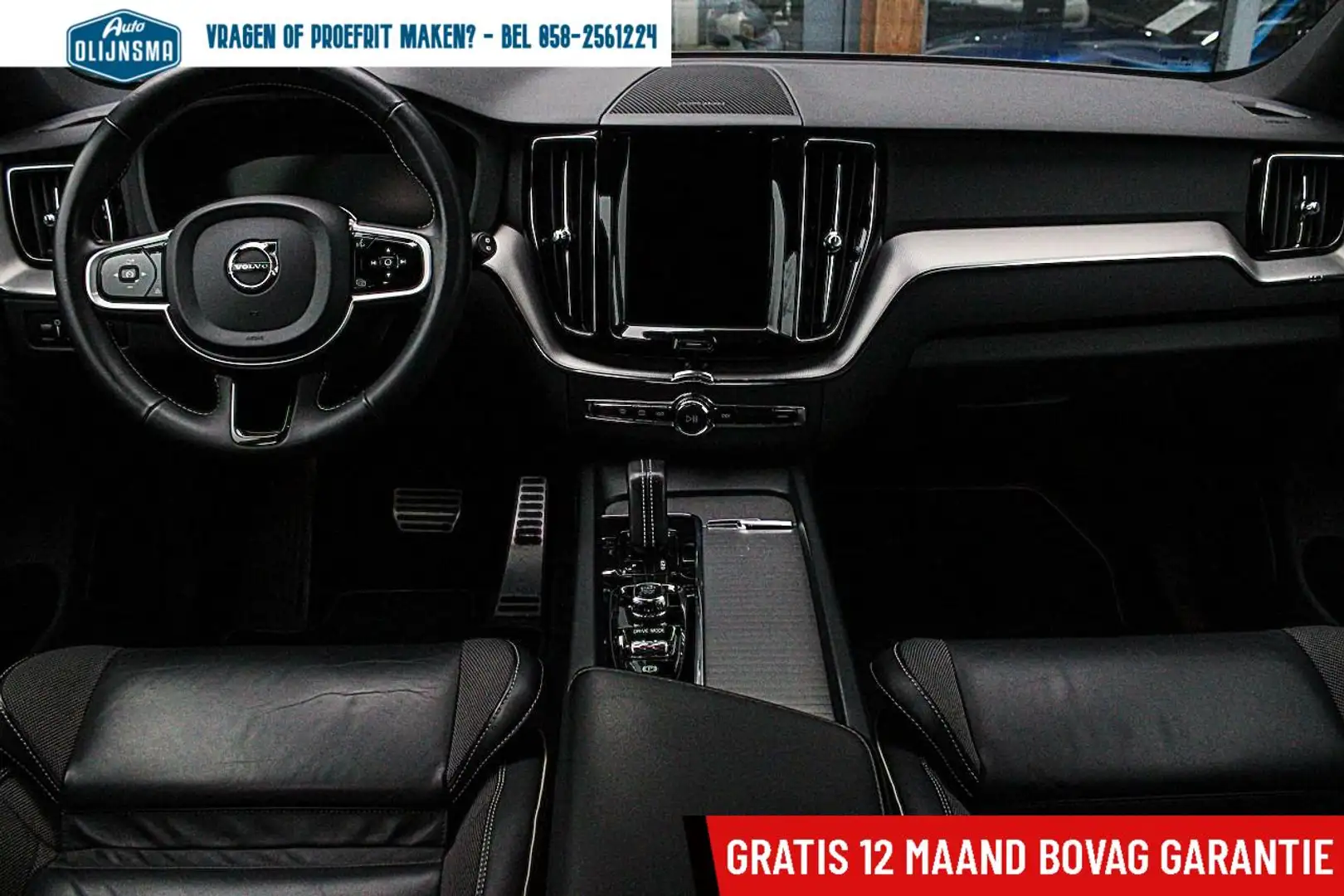 Volvo XC60 2.0 PlugInHybride T6 AWD R-Design|HeadUpDisplay|36 Grijs - 2