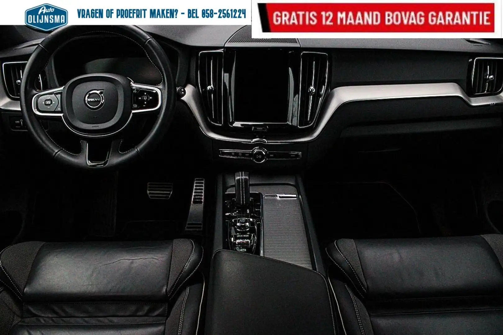 Volvo XC60 2.0 PlugInHybride T6 AWD R-Design|HeadUpDisplay|36 Grijs - 2