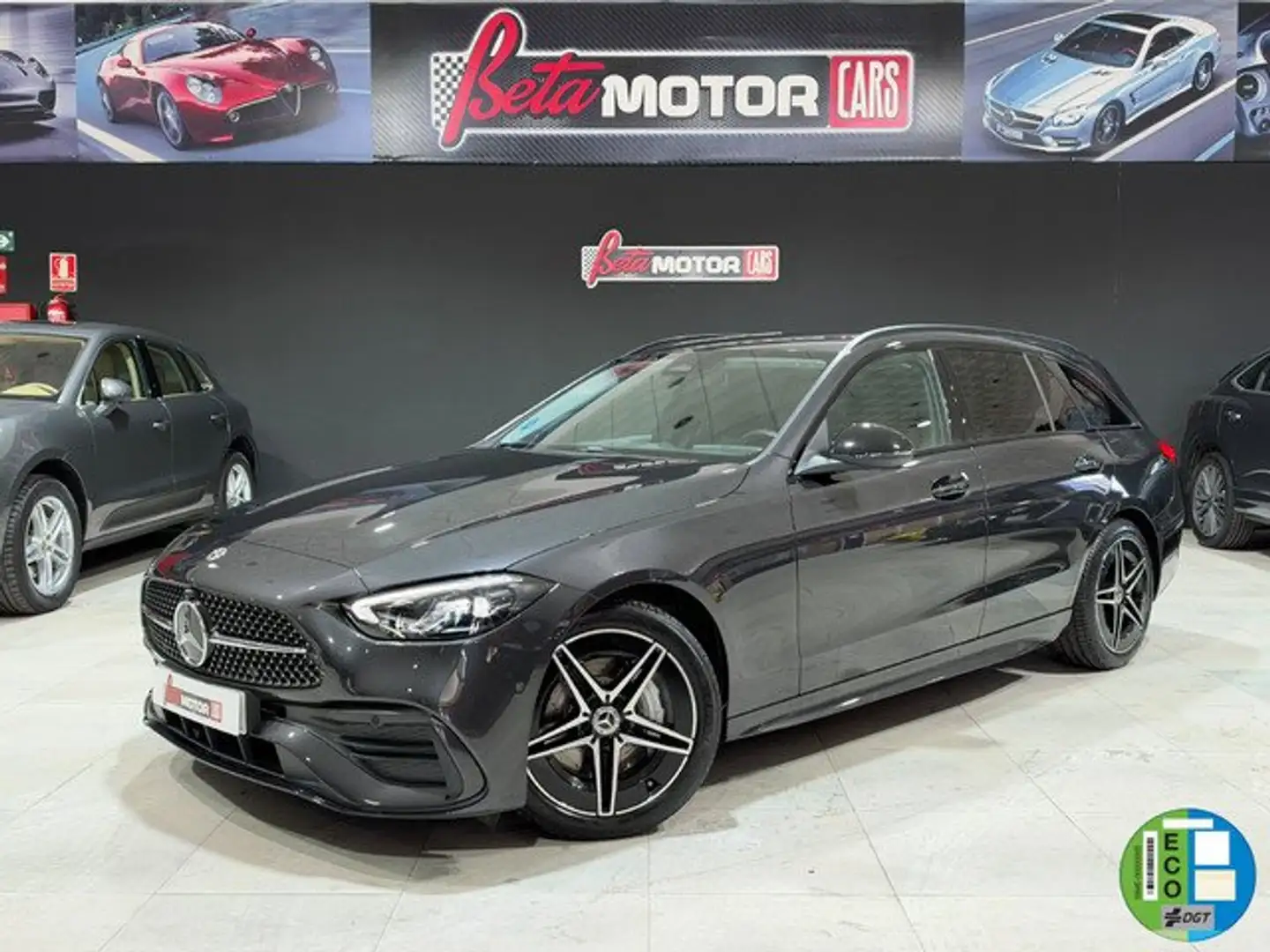 Mercedes-Benz C 220 Estate 220d 9G-Tronic Gris - 1