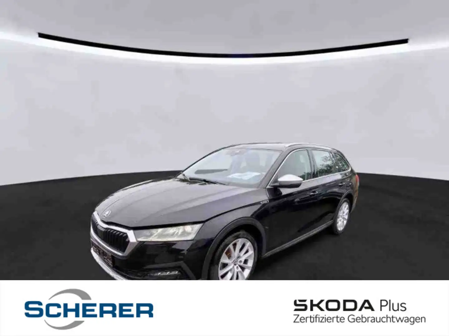 Skoda Octavia Combi Scout 2.0 TSI DSG 4x4 AHK Standhei Schwarz - 1