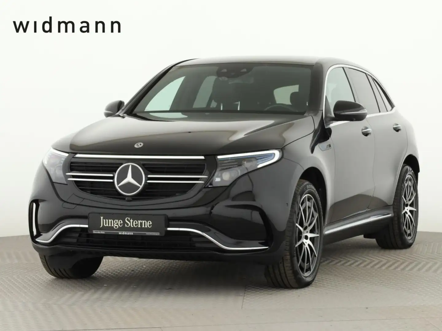Mercedes-Benz EQC 400 4M AMG Line Distronic*AHK*360°Kam*Memory Schwarz - 1