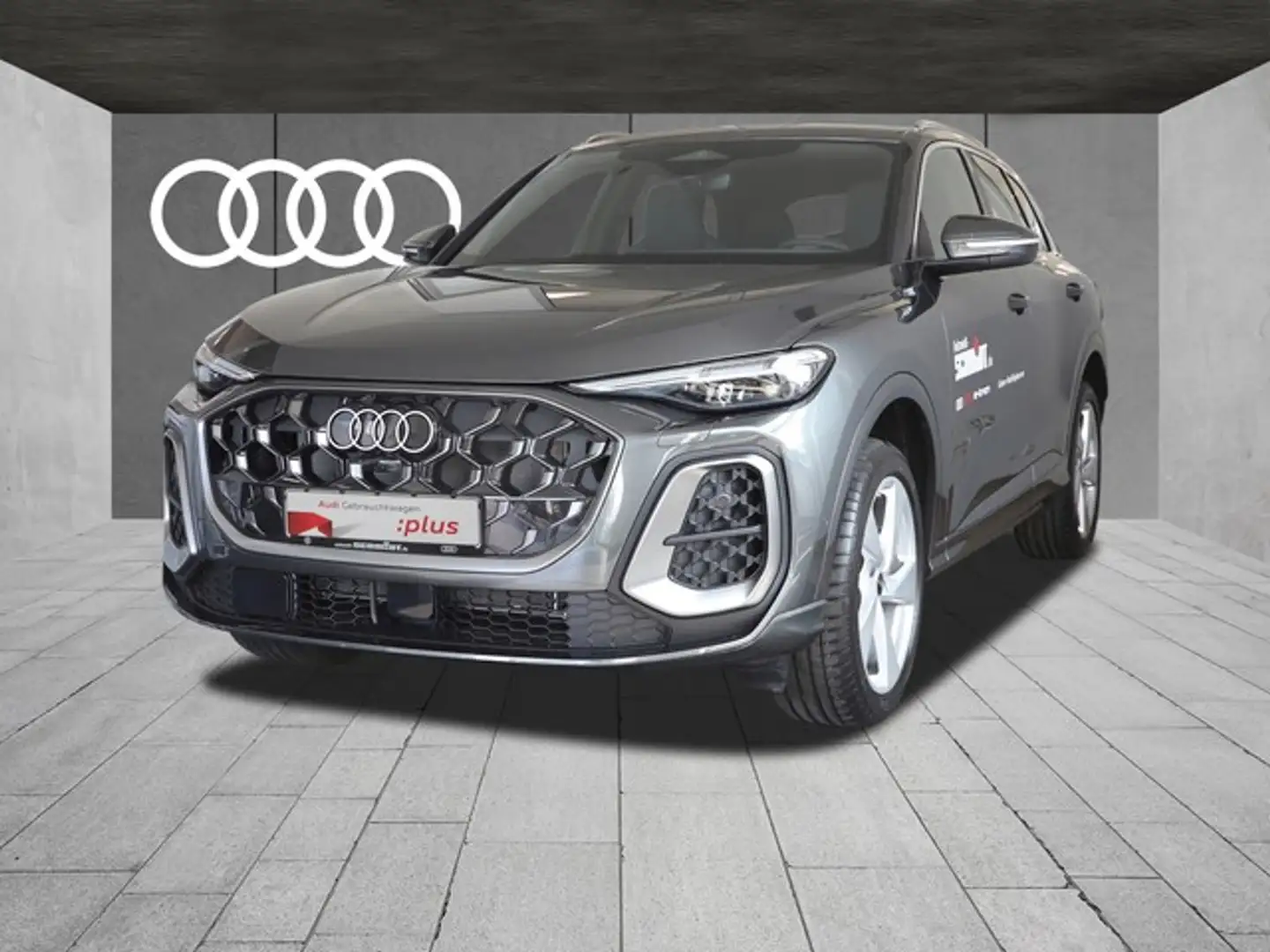 Audi Q5 TDI quattro S line Matrix LED B&O LM20 Luftfed.... Grau - 2