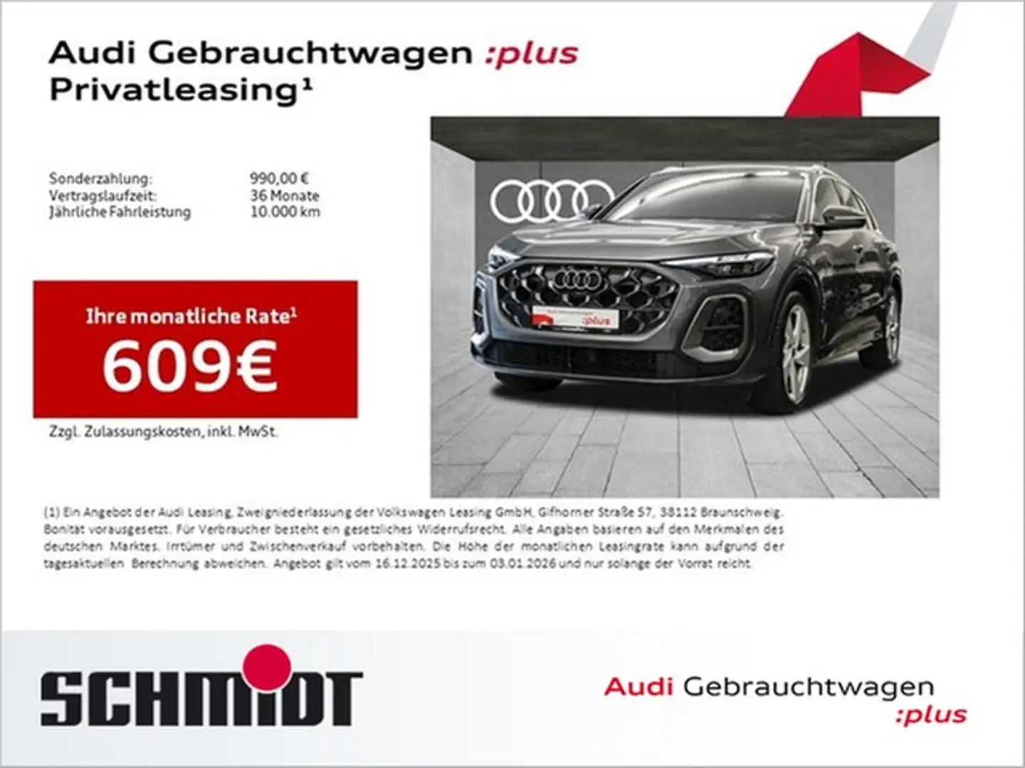 Audi Q5 TDI quattro S line Matrix LED B&O LM20 Luftfed.... Grau - 1