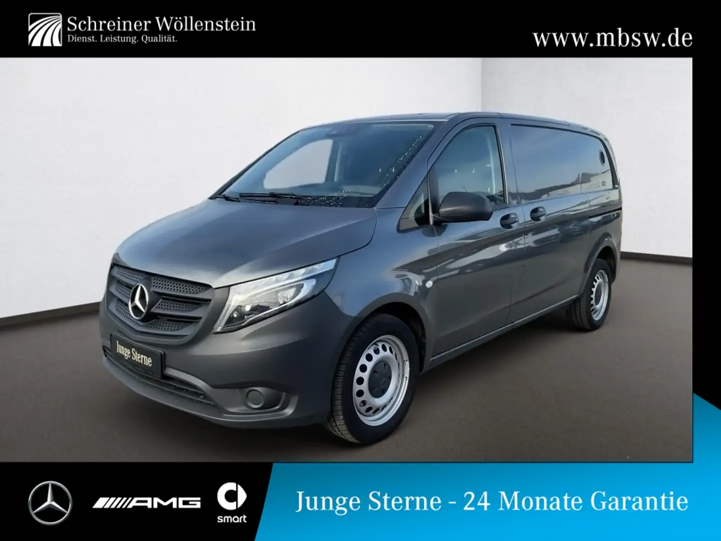 Mercedes-Benz Vito 119 Kasten kompakt LED*Tempomat*Sitzheizung Gris - 1