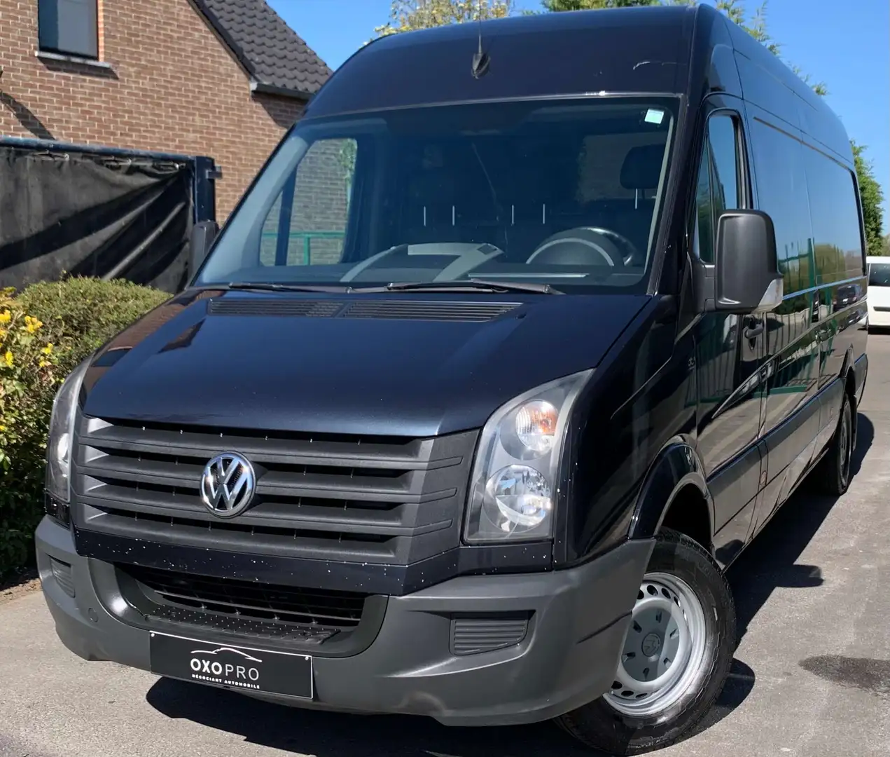 Volkswagen Crafter 2.0TDI 163CV / L3 H3 / 3 Places / 11.150 HTVA Noir - 1
